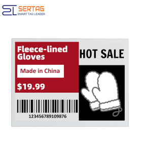 13.3 Inch Electronic Shelf Label Bluetooth Tri-color E-ink Signage