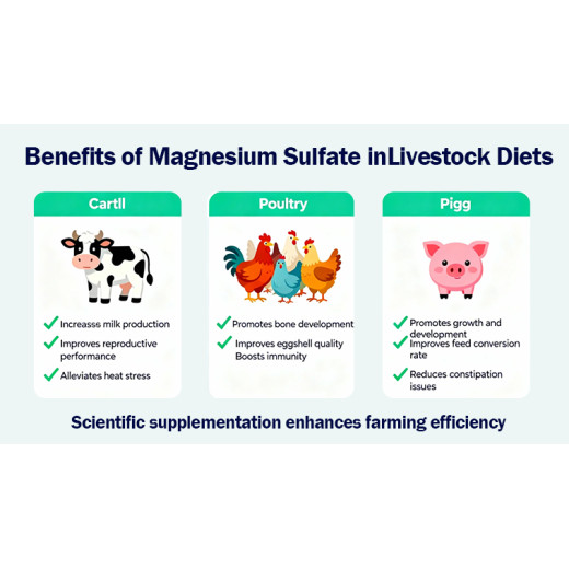 Magnesium Sulphate in Animal Feed: Enhancing Nutrition & Health
