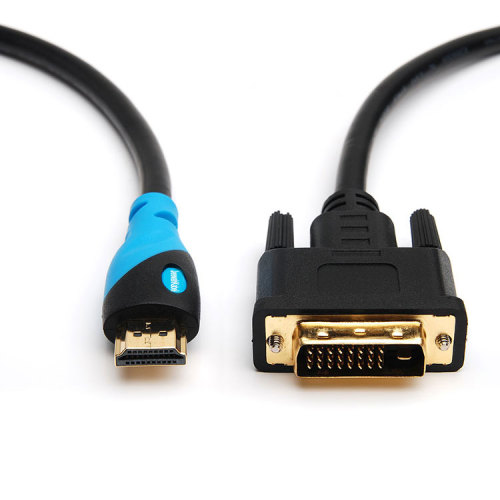 High Quality  HDMI to DVI Male to Male Cord DVI 24+1