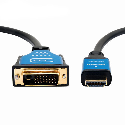 Good Compatibility HDMI to dvi cable 24+1 Male To Male DVI Cable For Computer/TV