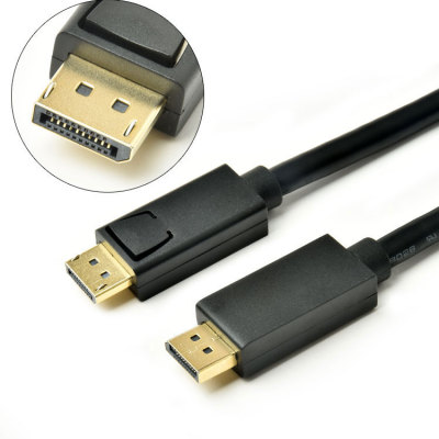 High Speed DisplayPort to DisplayPort Cable  for Laptop PC TV Gaming Monitor Cable