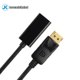 High Quality DisplayPort DP Male to HDMI Female Adapter Converter Cable