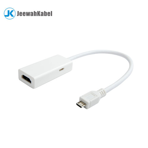 Male Micro USB to Female Hdmi Adapter Converter Cable 1080p HDTV