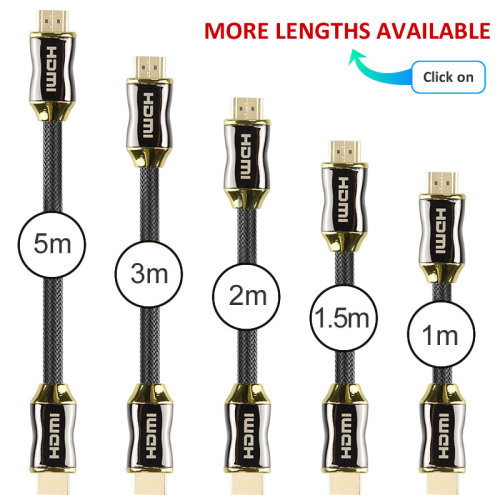 High Speed active male to male HDMI support 3D 4K Ultra HD HDMI Cable