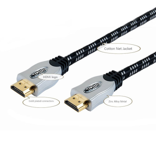 High speed 3D 4K 2160P hd video HDMI CABLE for HDTV PS3 HDCP 2.2 18Gbps