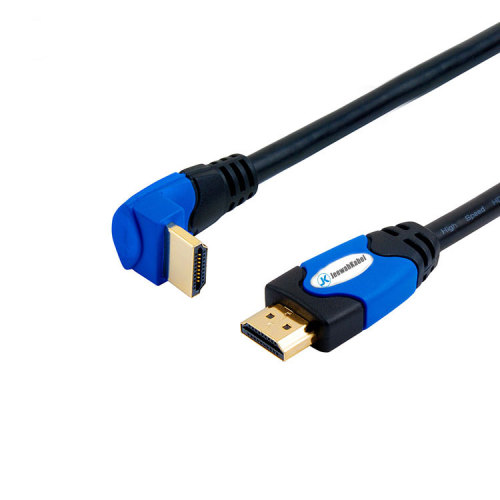 Right Angle 4K High Speed HDMI Cable with Ethernet  Ultra HD 4k x 2k HDMI Cable  M/M