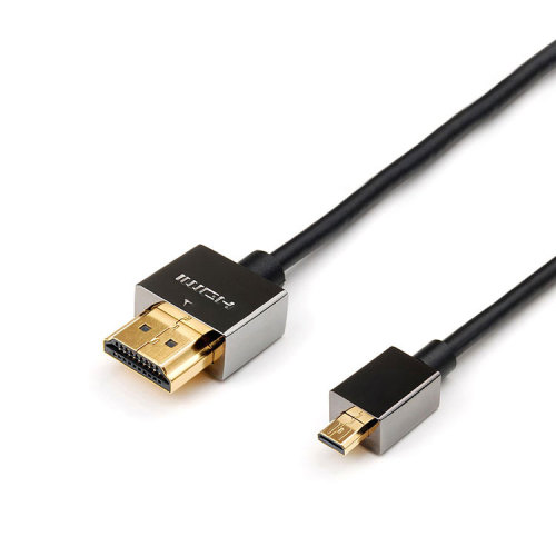 OD 4.2mm 4K support 3D male to male hdmi to hdmi cable slim with ethernet