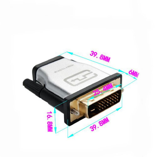 Gold-Plated HDMI female to DVI 24+1 male adapter Male to Female Converter