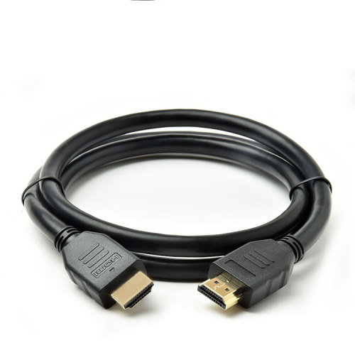 Basic Black HDMI Cable male to male with Ethernet Supports 1080P 3D and Audio Rerure Channel