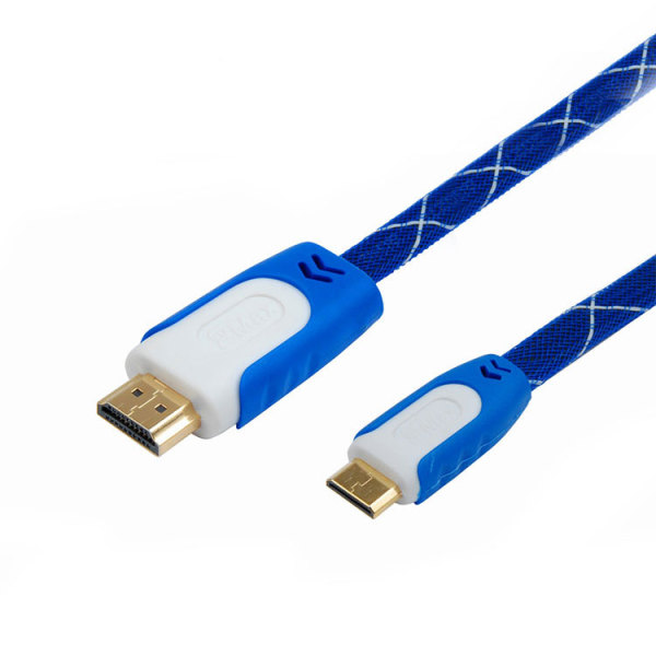 High speed 3D 4K 2160P hd video Mini HDMI CABLE for HDTV PS3 HDCP 2.2 18Gbps