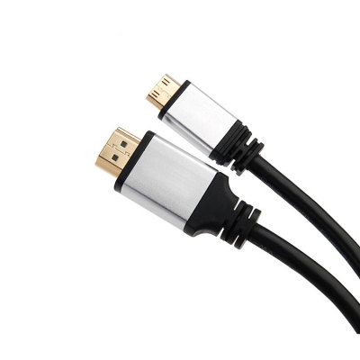 24K Gold Plated Aluminum Shell male to male 4k Mini hdmi 2.0 cable