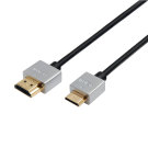 24K Gold Plated Aluminum Shell male to male 4k Slim Mini hdmi 2.0 cable