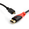 3D TV Type C Mini HDMI Cable Support 4k*2K 1080p Ethernet ideal