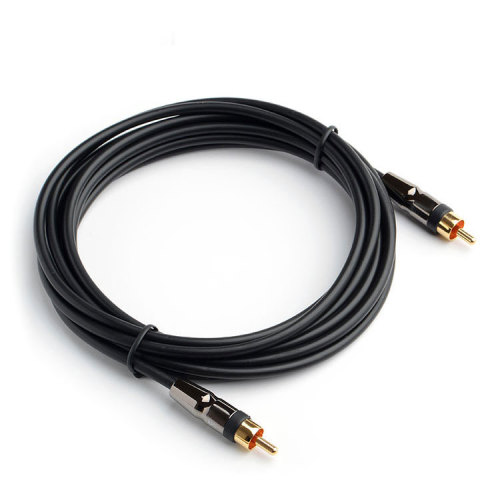 Premium 24K Gold Plated  RCA Male to  RCA Male Stereo Audio Cable