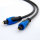 Gold plated connector audio coaxial cable