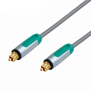 High quality made in china factory mold double colors Toslink Optical Audio Cable