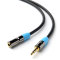 High Quality 3.5mm Stereo Audio Extension Cable  M-F For Car Headphone