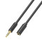 High Quality Male to Male Car Speaker Cable 3.5mm Stereo Jack Aux Audio Extension Cable for Headphone Microphone