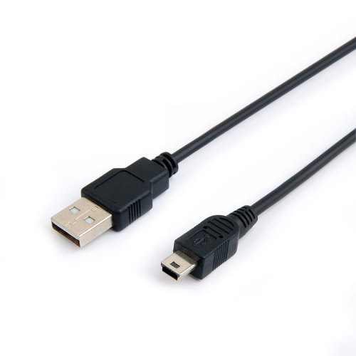 Basic Black PVC  Android Mobile Phone Micro Usb Data Cable for s4
