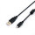 Basic Black PVC  Android Mobile Phone Micro Usb Data Cable for s4