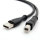 Gold Plated USB 2.0 Printer Scanner Cable PVC Model USB Type A Male to B Male