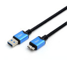 USB 3.0 Printer Scanner Cable PVC Cord USB Type A Male to B Male with Nylon Braid