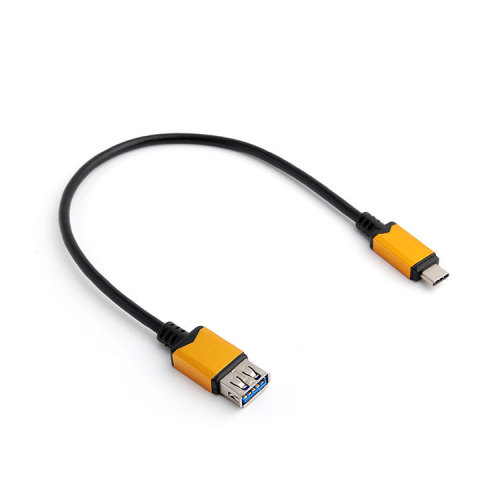 OTG USB cable 3.0 female to Type C Male Adapter Connector Metal Head Cable