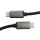 High Speed Data Transfer 10Gbps Cotton Braided Usb 3.1 Type C To Type C Cable