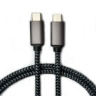 USB 3.1 Gen 2 with E-marker With PD 20V 5A 100W Fast Charging 10Gbps USB Type C Cable