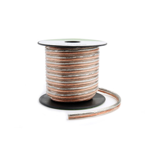 Twisted Pair with PVC jacket electrical cable colored speaker wire
