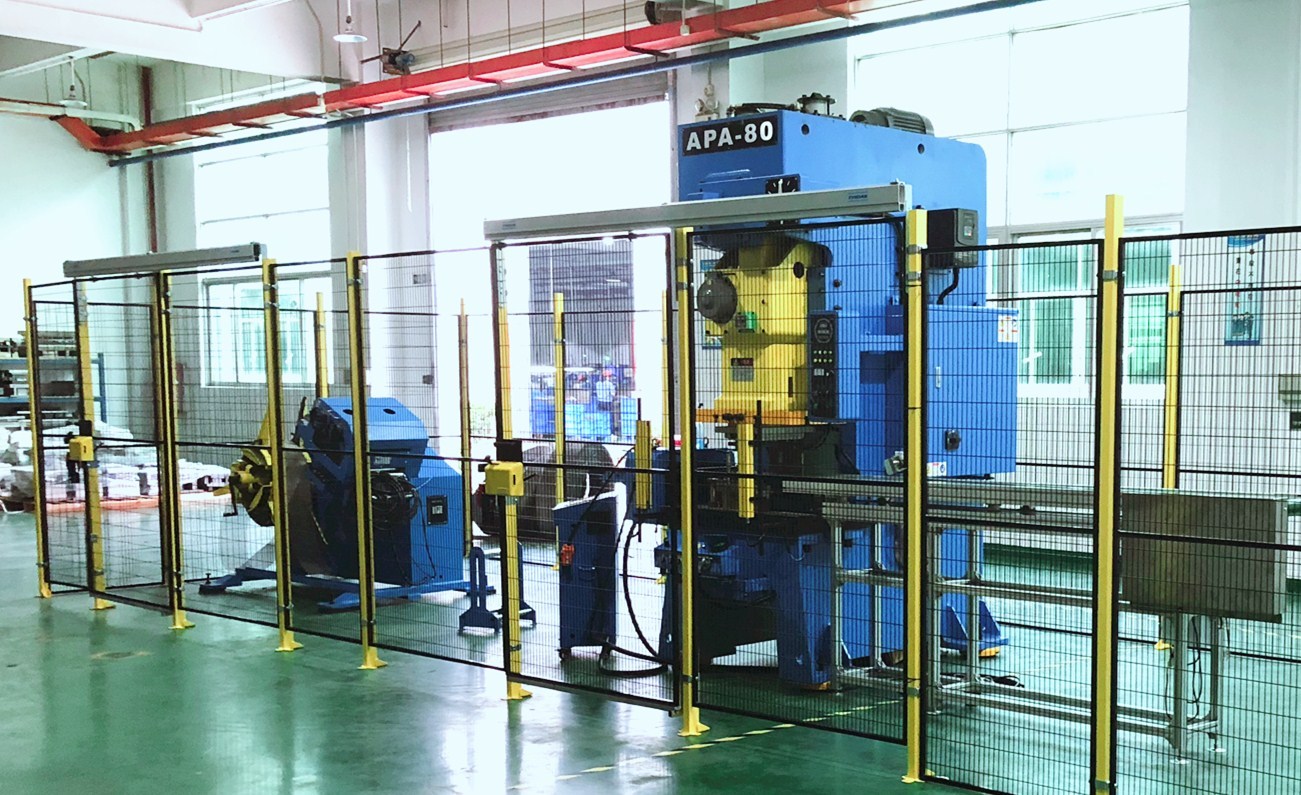 Power Press Machine for loud speaker mesh stamping, APA-80