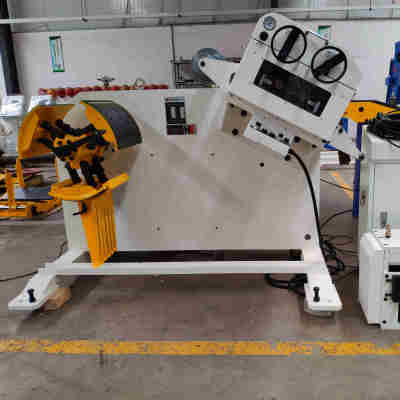 High Precise 2in1 Automatic Metal Strip Uncoiler Cum Straightener Machine
