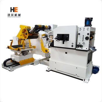 Steel Coil Feeder Straightener Machine With Coil Car