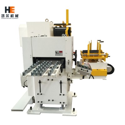 GLK2 Decoiler Straightener Feeder Machine for Steel Sheet Metal Coil Handling