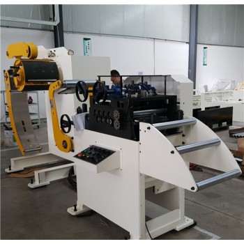 GL-400H 2 in 1 Uncoiler And Straightener Equipped With Coil Feeder For Metal Stamping