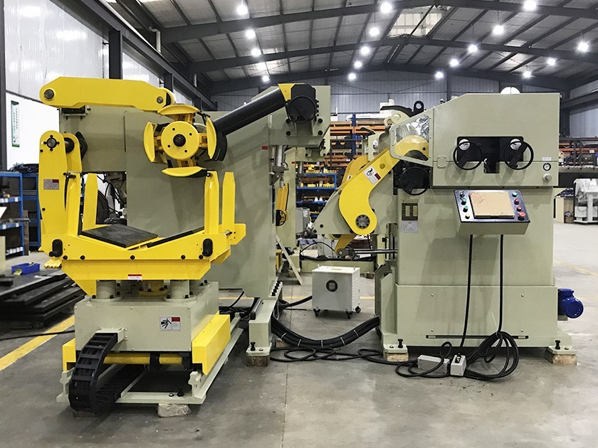 Uncoiler Straightener Feeder for LED Metal Parts Stamping