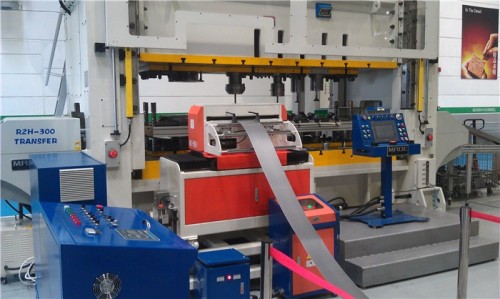 NCP zigzag auto sheet feeder for blanking