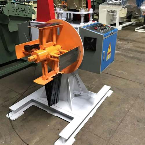 DBMT double head uncoiler for high speed press