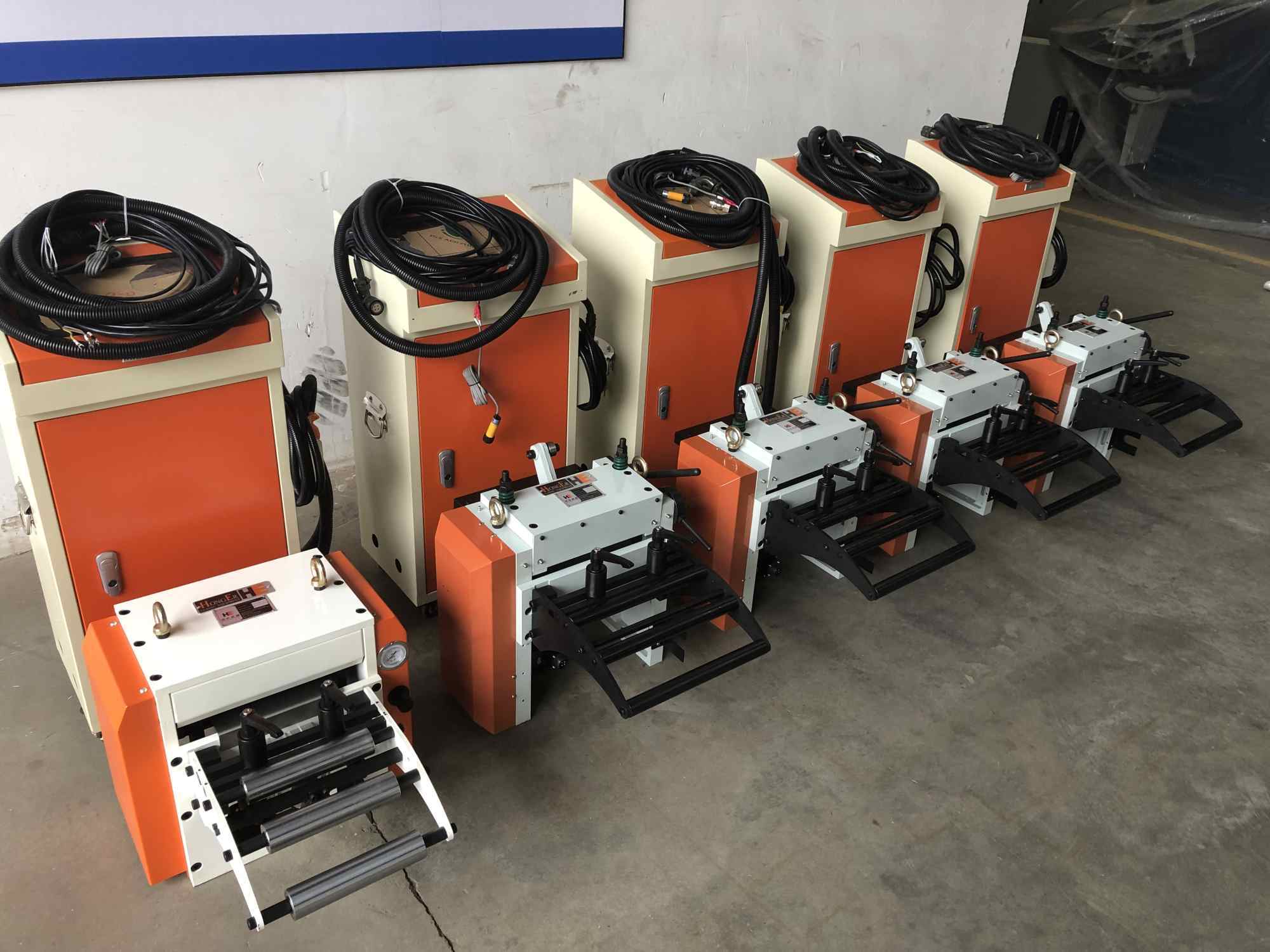 HongEr Delivery 5 Sets Of RNC Servo Coil Feeder Machine For Metal Stamping To Indonesia