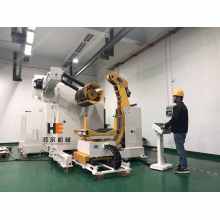 Assembling Of MT-600F Decoiler Machine For Uncoiling Metal Coils For Canada Customer