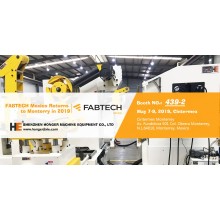 HongEr Machine Will Join In FABTECH 2019 In May 7-9th in Mexico