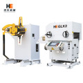 GLK2 3 in 1 Turnkey Integration System Combined Metal Coil Decoiler Straightener Feeder for press