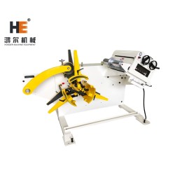 GL-300F Hydraulic Expansion Uncoiler Straightener For Automation Punching In Press Room