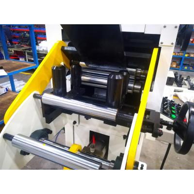 GL-500H decoiler and straightener combo machine for thick metal strip feeding