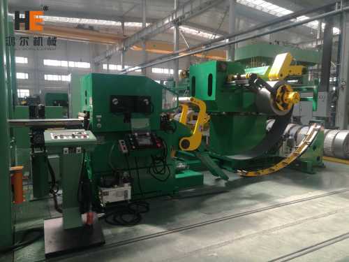 GLK-400D Double Head Coil Feeder 3 In 1 Machine For Automobile Stamping Manufacturer