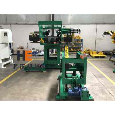 GLK-400D Double Head Coil Feeder 3 In 1 Machine For Automobile Stamping Manufacturer