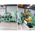 GLK4-1600H Strong Decoiler Straightener Feeder With 10Ton Capacity For High Strength Metal Coils