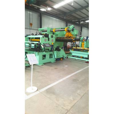 GLK4-1600H Strong Decoiler Straightener Feeder With 10Ton Capacity For High Strength Metal Coils