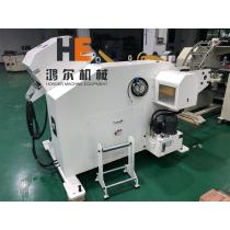 GL-200 2 in 1 Decoiler Straightener Combo machine working with coil feeder and press machine