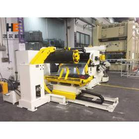 GLK3-1300 Unit Coil Feeder Machine Compact Press Punching For Cover Of Air Conditional